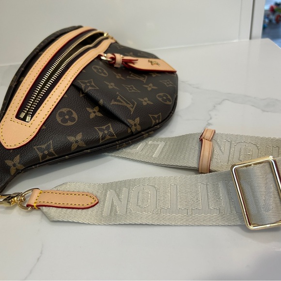Lv Monogram Brown Crossbody Bag bumbag - Picture 6 of 6